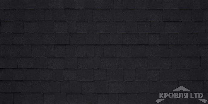 Гибкая черепица Тегола серия Категория БИЗНЕС UNICA PIEMONTE цвет Nero 362