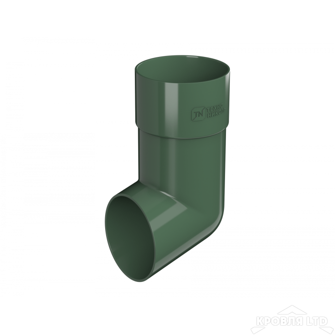 ТН ПВХ D125/82 ММ СЛИВ ТРУБЫ ЗЕЛЕНЫЙ Rall 6005