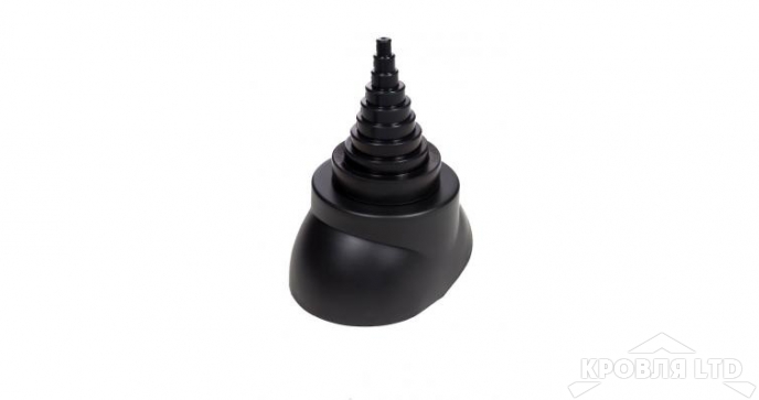 Антенный ворот Vilpe цвет черный (12-90 мм)