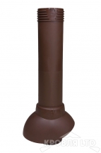Вентиляционный выход Vilpe 110/500  цвет шоколадный