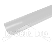 Желоб полукруглый для водостока Foramina PUR 150мм 3м RAL 9003 белый