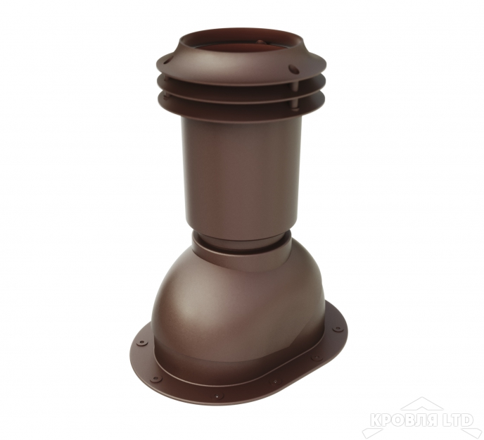 Выход вентиляции канализации Viotto для готовой мягкой и фальцевой кровли rall8017.