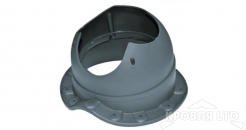 Основание для вентеляционной трубы Krovent Base-VT Wave 110 серый для металлочерепицы