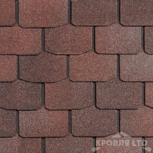 Гибкая черепица Шинглас серия Классик коллекция Модерн цвет Мрамор