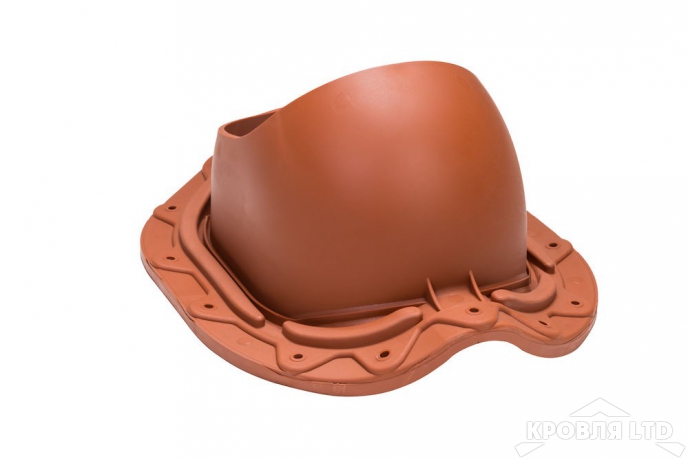 Основание для вентиляционной трубы Vilpe  MUOTOKATE 110 –160 цвет кирпичный для металлочерепицы