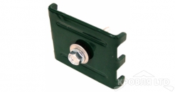 Крепление Скоба и саморез 5,5х32 для Ограждения ГрандЛайн RAL 6005 зеленый мох
