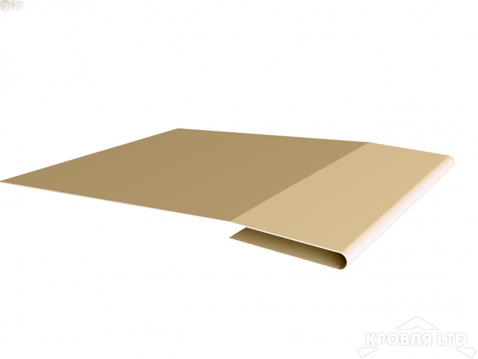 Планка начальная, Полиэстер RAL 1014 слоновая кость, толщина 0,45