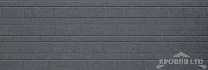 Декоративная теплоизолирующая панель COSTUNE Декоратвный кирпич серый