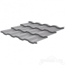 Металлочерепица Банга, Полиэстер RAL 7004 Серый, толщина 0,45