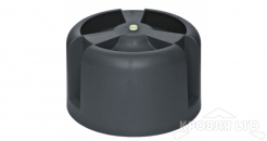 Колпак кровельный Krovent HupСap черный 270 для труб Pipe-VT 125 is и Pipe-VT 150 is