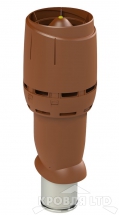 Вентиляционный выход Vilpe FLOW 160P/IS/700 цвет кирпичный