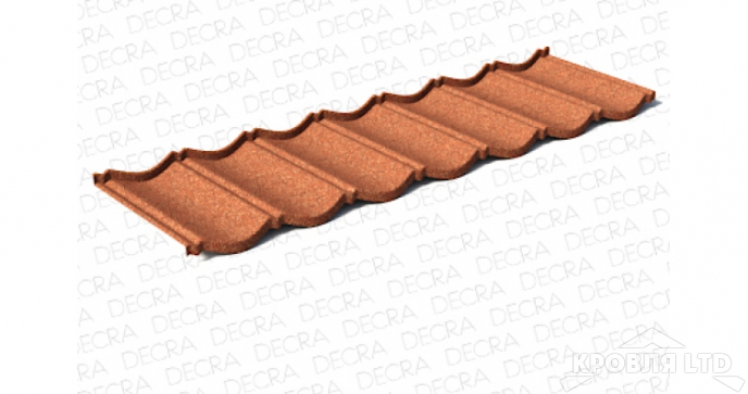 Лист AeroDek Tradition  терракота