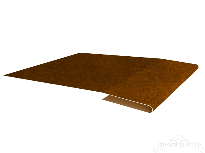 Планка начальная, под дерево Golden Dub, толщина 0,45