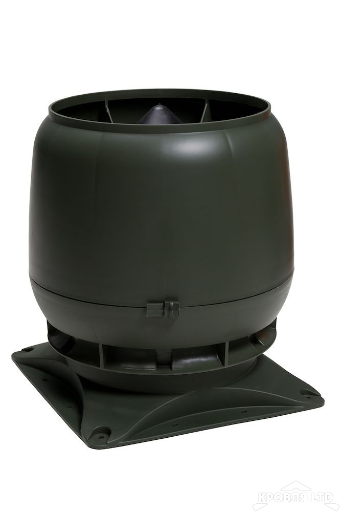 Вентиляционный выход Vilpe 160S 300x300 цвет зеленый
