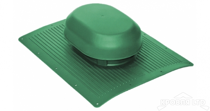 Аэратор скатный Krovent Aero-Vent зеленый для гибкой черепицы