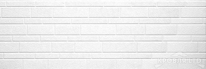 Декоративная теплоизолирующая панель COSTUNE Декоративный кирпич белый