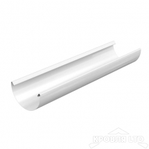 Желоб водосточный 3м Проект 185/150 Ral 9003 Белый