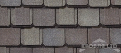 Гибкая черепица Certain Teed коллекция Grand Manor Shangle цвет Weathered Wood