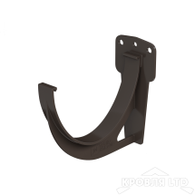 ТН ПВХ D125/82 ММ КРОНШТЕЙН ЖЕЛОБА  ТЕМНО-КОРИЧНЕВЫЙ  Rall 8019