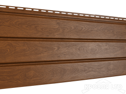 Софит PRO Ю пласт без перфорации золотой дуб 3м