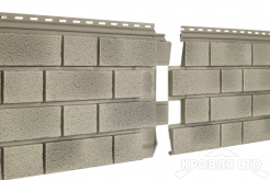 Фасадная панель Ю-ПЛАСТ Стоун Хаус S-Lock Клинкер Балтик Цемент