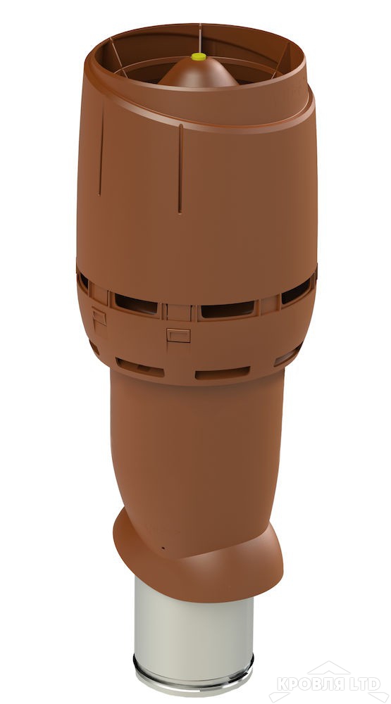 Вентиляционный выход Vilpe FLOW 160P/IS/700 цвет кирпичный