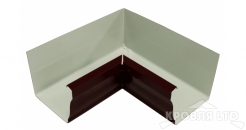 Угол желоба внутренний Vortex 90гр 125мм RR32 темно- коричневый