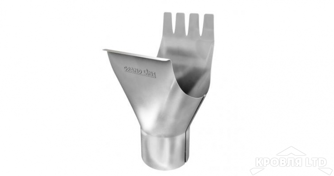 Воронка для водостока Грендлайн 150/100 мм RAL 9003 белый