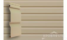 Сайдинг виниловый   GL Корабельная доска двухслойный бежевый 3,0 м
