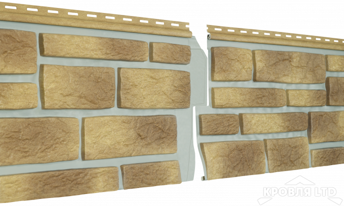 Фасадная панель Ю-ПЛАСТ  Стоун Хаус S-Lock Таганай Дикий