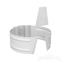 Держатель трубы Проект 185/150 Ral 9003 Белый