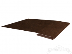 Планка начальная, под дерево Antique Dub, толщина 0,45