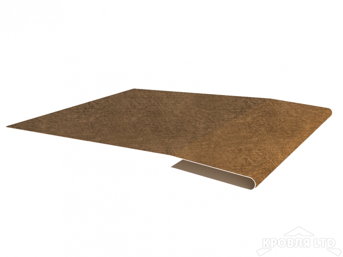 Планка начальная, под дерево White Dub, толщина 0,45