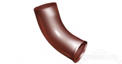 Колено стока Грендлайн 90 мм RAL 8004 терракота