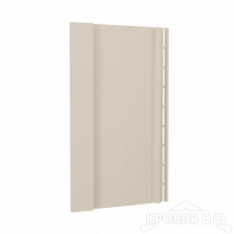 Сайдинг виниловый Вертикальный Döcke Premium цвет Сливки 3м