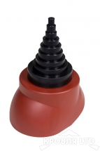 Антенный ворот Vilpe цвет красный (12-100 мм)