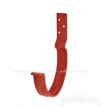 Кронштейн желоба для водостока короткий Аквасистем 150/100 160мм RAL 3005 красное вино