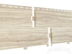 Фасадная панель Ю-ПЛАСТ Хокла Лиственница Светлая