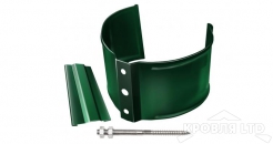 Кронштейн трубы на кирпич Грендлайн 90мм RAL 6005 зеленый мох