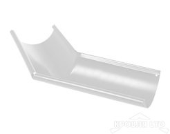 Угол желоба внешний Foramina PUR 135гр 150 мм RAL 9003 белый