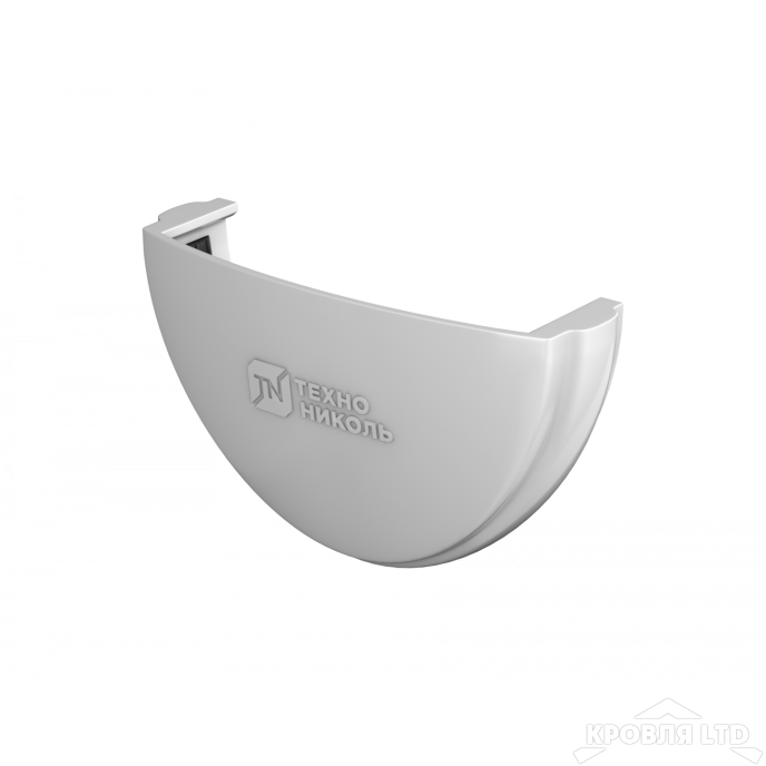 ТН ПВХ D125/82 ММ ЗАГЛУШКА ЖЕЛОБА БЕЛЫЙ Rall 9003