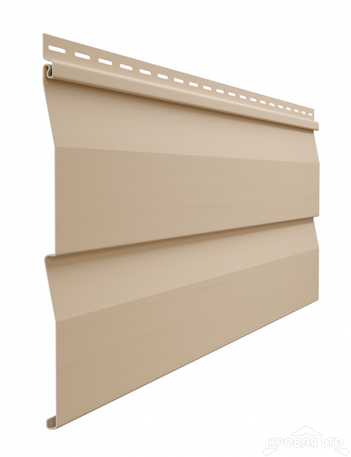 Сайдинг  Корабельный брус Döcke Standard цвет Крем-брюле  3м