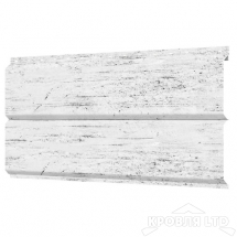 Сайдинг металлический Евробрус, под дерево Беленый Дуб, толщина 0,45