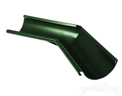 Угол желоба внутренний Foramina PUR 135 гр 125 мм RAL 6005 зеленый мох