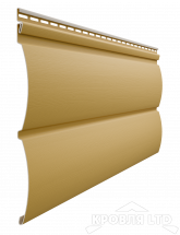 Сайдинг виниловый блок хаус  Döcke Premium цвет Карамель 3,6 м