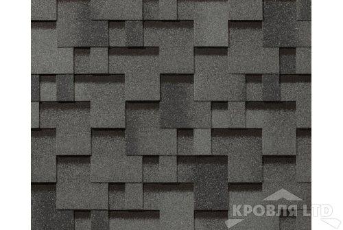 Гибкая черепица Roofshield  серия Premium коллекци Модерн цвет Гранит