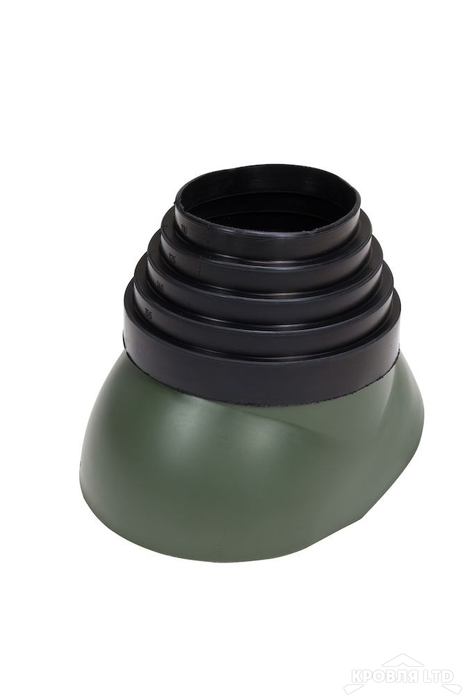 Ворот трубы Vilpe пластиковый цвет зеленый (110-155мм)