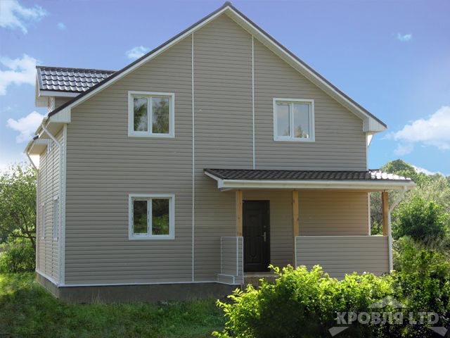 Сайдинг виниловый брус Docke Premium цвет Крем брюле 3,6м