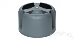 Колпак кровельный Krovent HupСap серый 270 для труб Pipe-VT 125 is и Pipe-VT 150 is