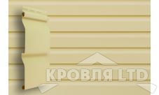 Сайдинг виниловый   GL Корабельная доска двухслойный  ванильный 3,0 м